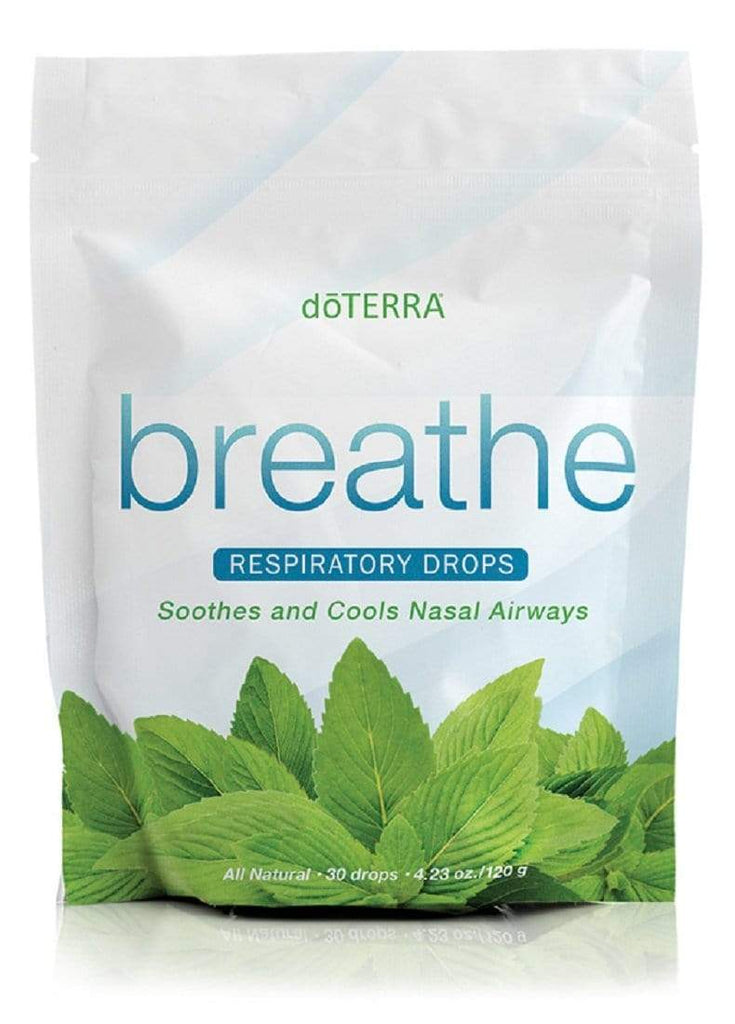 rebuçados breathe air óleos essenciais dōTERRA asma dificuldade respiratória bronquite alergias