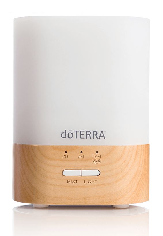 difusor aromaterapia dōTERRA lumo óleos essenciais