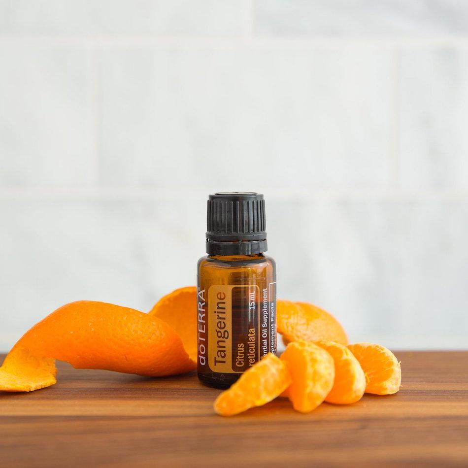 óleo essencial de tangerina