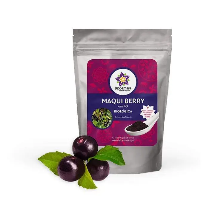 Maqui Berry biológica em pó