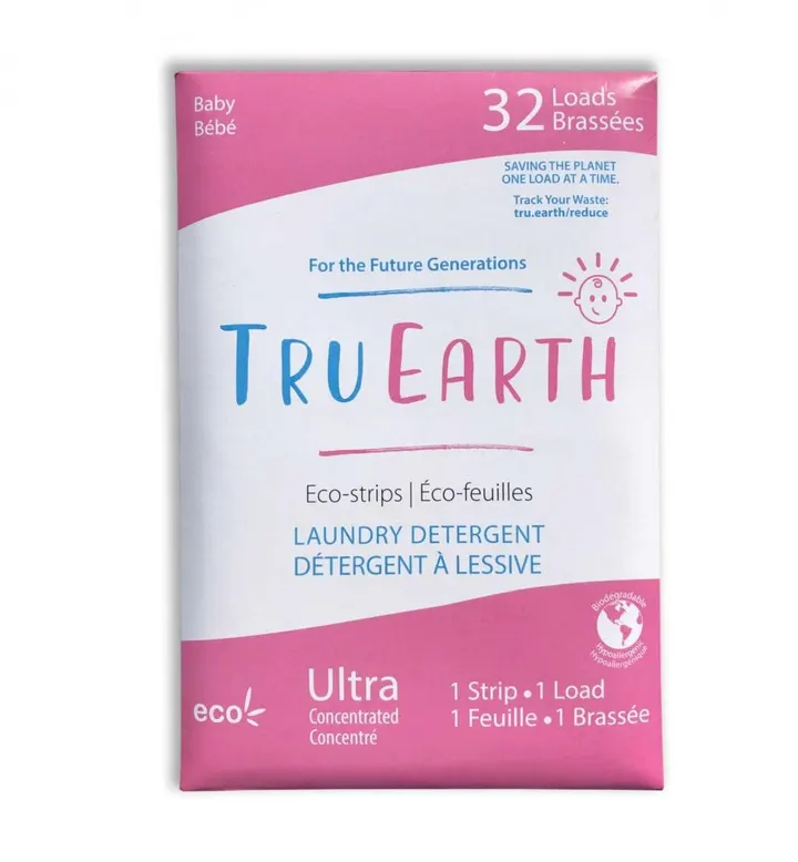 Tru Earth - Detergente em Tiras Ecológico 32 Máquinas