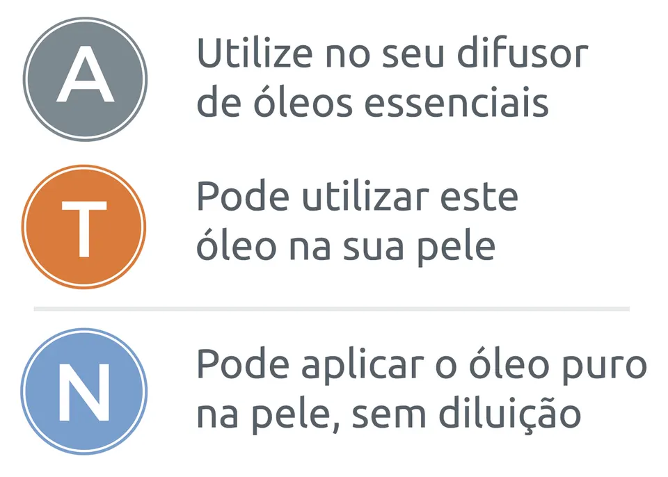 utilização do óleo essencial de forma aromatica, topica e puro