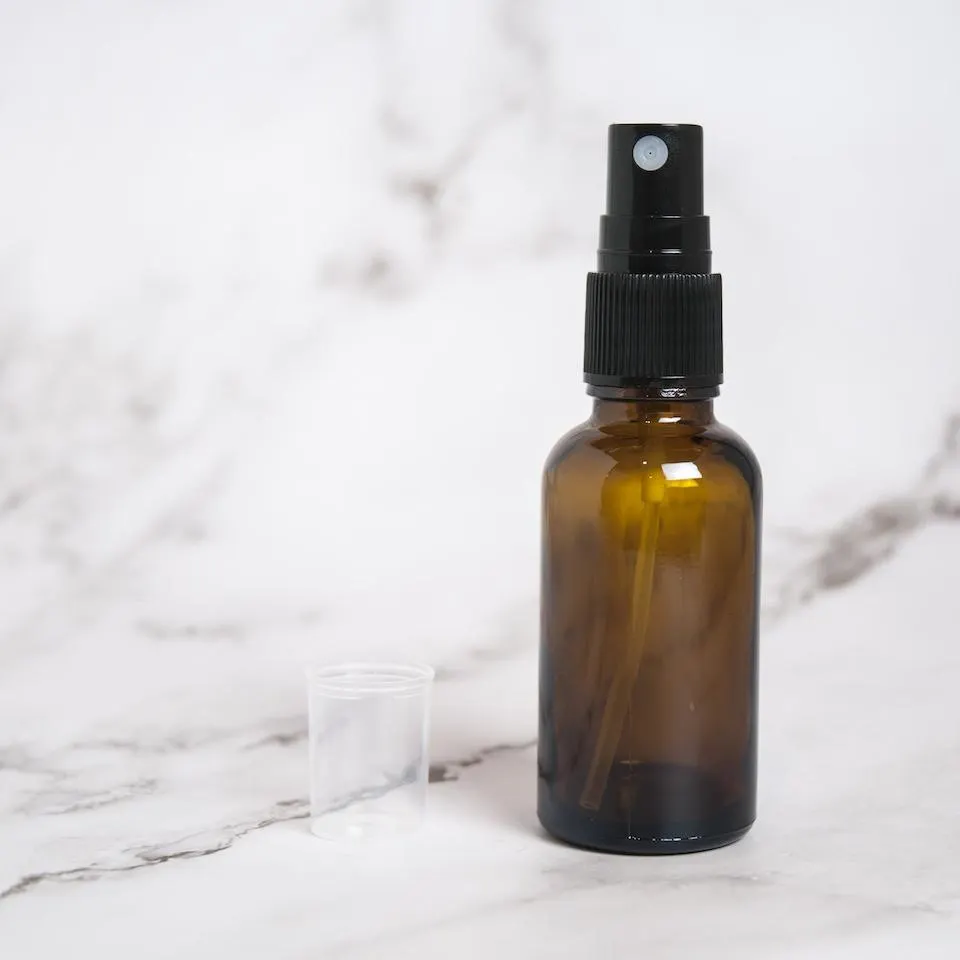 Garrafa spray 30ml âmbar