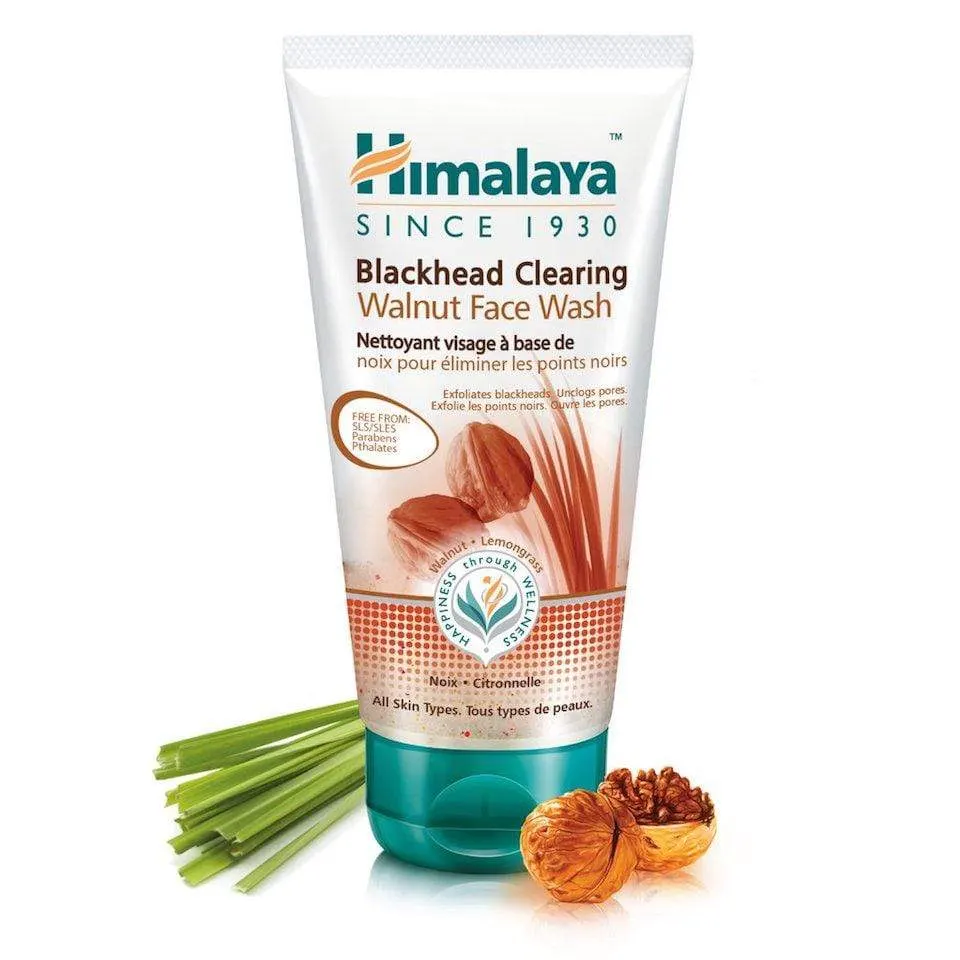 Himalaya Limpeza Facial com Noz e Erva Príncipe para Pontos Negros
