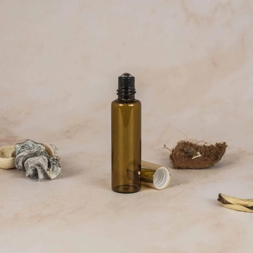 Roll-on dourado âmbar 10ml
