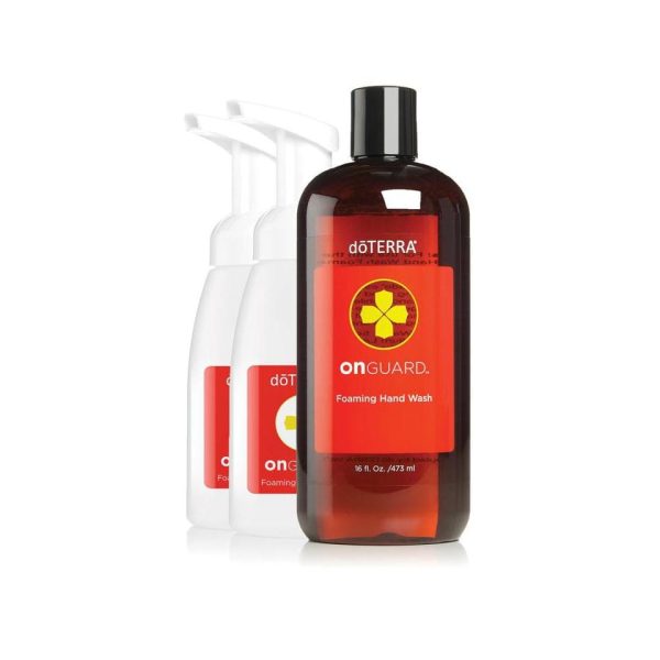 dōTERRA espuma limpeza onguard óleos essenciais limpar casa